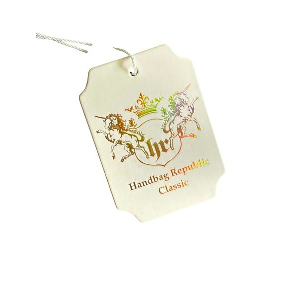 Handbag Republic Classic Butterfly Clutch Vegan leather NWT - Picture 3 of 6